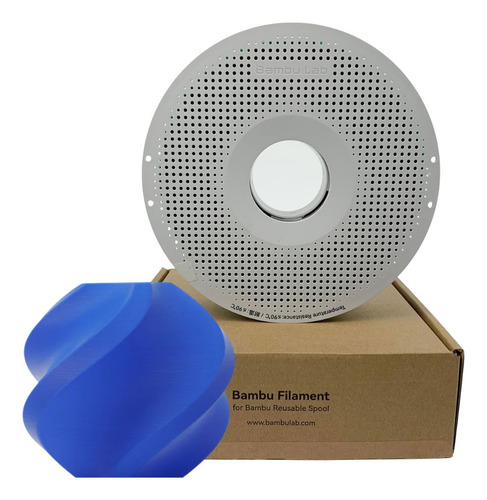 Filamento Abs 3d Bambulab 1kg 1,75mm C/ Carretel Cor Azul
