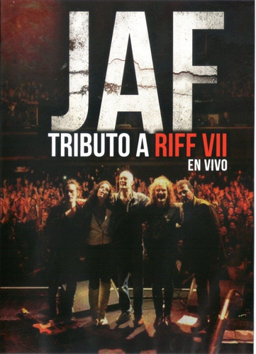Dvd Jaf -tributo A Riff Vii En Vivo