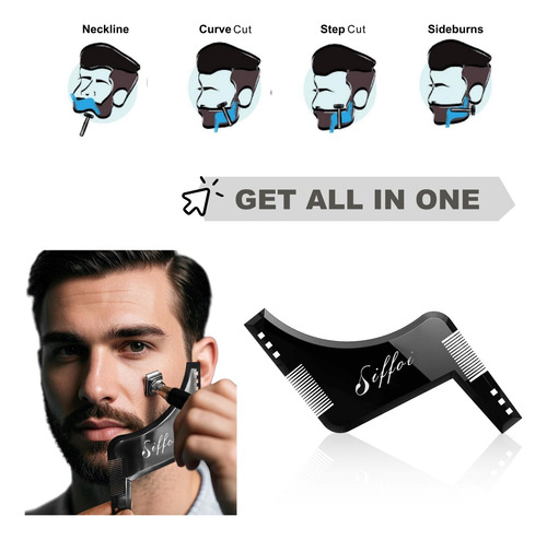 Herramienta De Modelado De Barba Para Hombre Marca 2025 Color