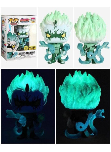 Mitsuki Glow Hot Topic Funko Pop Modo Sabio # 699 Miski