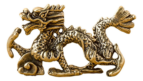 Estatuilla De Dragón De Latón, Animales, Decoración De