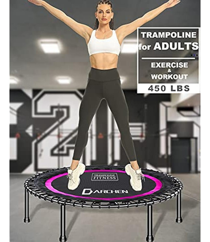 Darchen Trampolín Rebouonder De 400 Lbs Para Adultos, Mini T