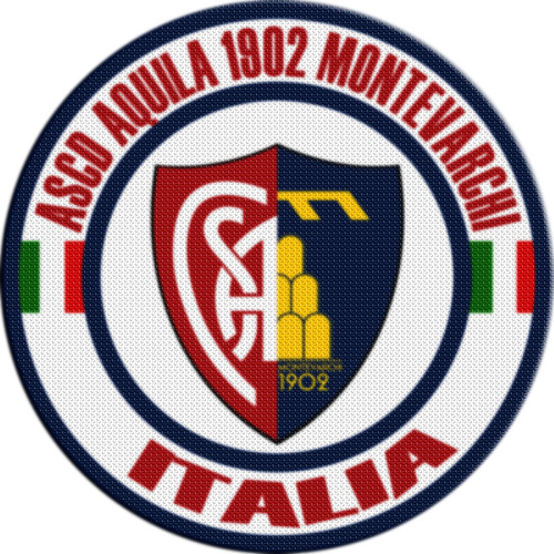 Parche Ropa Circular Italia Ascd Aquila 1902 Montevarchi