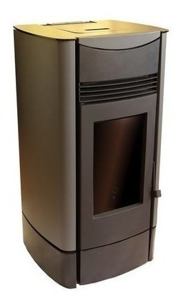 Imagen 2 de 4 de Calefactor Pellet P2000 Wifi Gris Alcazar