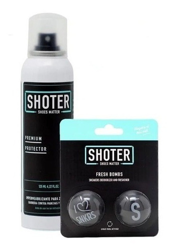 Shoter Fresh Bombs + Protector Aromatizador Calzado