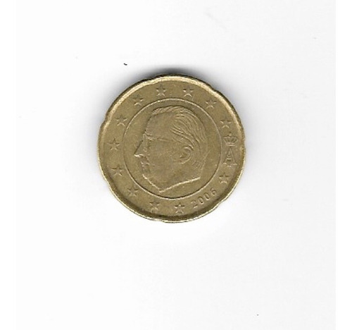 Ltc432. Coleccionable 20 Centavos Euro De Bélgica De 2006.