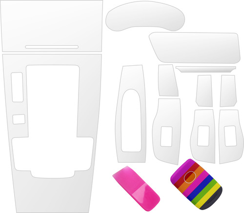 Kit Transparente 4 Puertas Panel Central Mazda 3 2019 A 2023