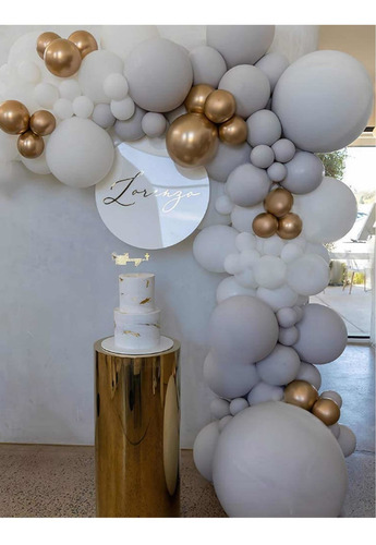 Pack 130 Globos Pasteles Arco Combinacion Que Quieras !!