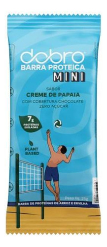 Kit 3x: Barra Proteica Creme De Papaia & Chocolate Dobro 25g