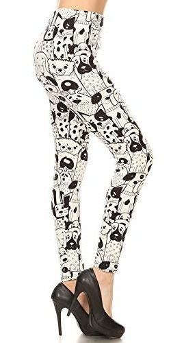 Leggings Depot De Alta Cintura Corredera Amp; Animal Jvcy8