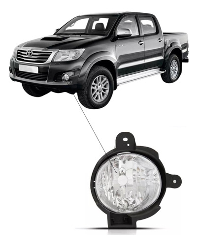 Faro Auxiliar Toyota Hilux 2012 2013 2014 2015 Izquierdo