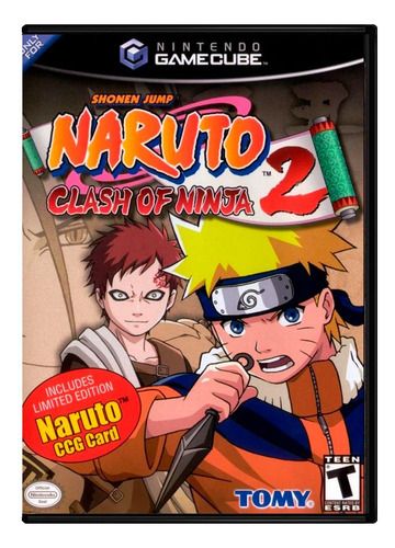 Juego Naruto Clash Of Ninja 2 para Gamecube