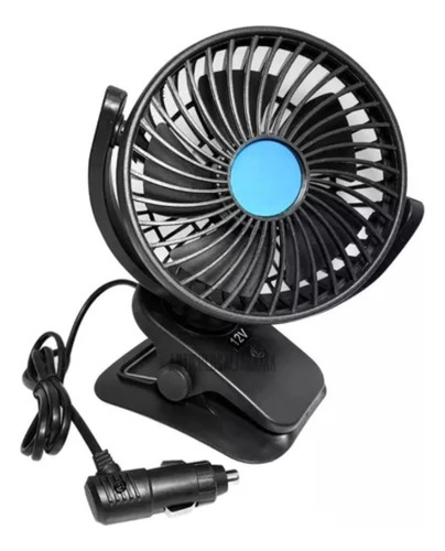 Ventilador Abanico Electrico De Pinza Cigarrera Carro 12v