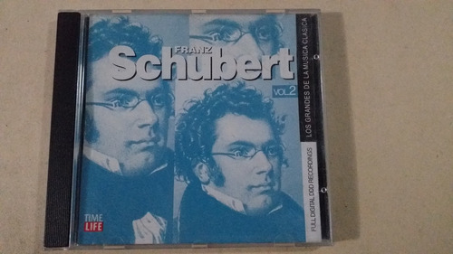 Cd Schubert Grandes Compositores De La Musica Clasica Vol 2