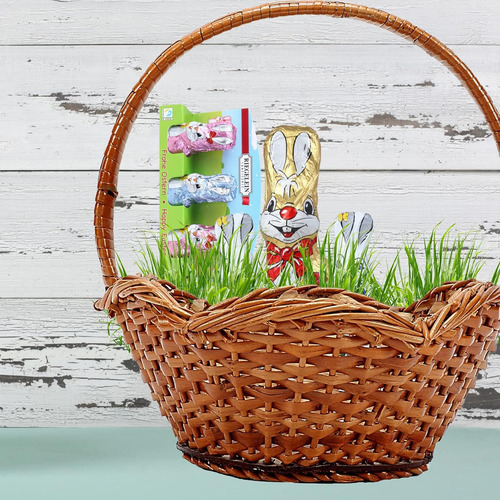 Conejo De Pascua De Chocolate Con Leche, Conejitos Huecos Go