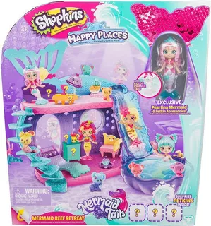 Remato Shopkins Mermaid Tails -happy Places (nuevo-original)