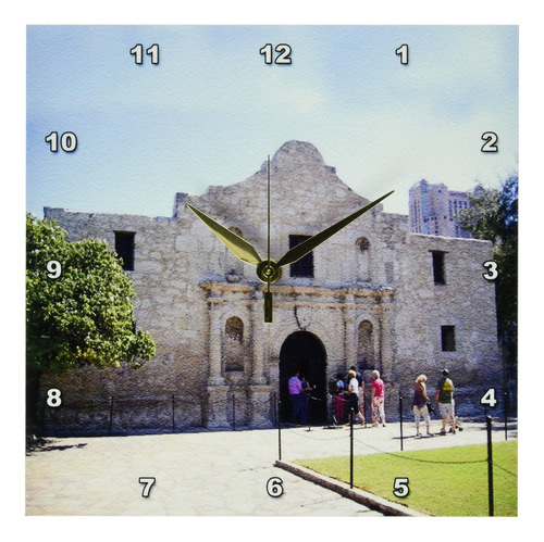 3drose Dpp__1 Alamo Missionin San Antonio, Texas, Reloj De P