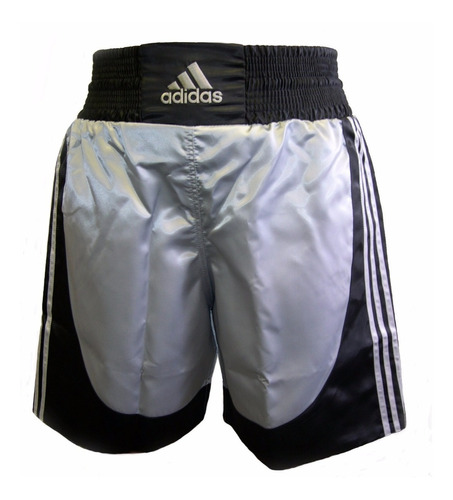 Short De Box Multiboxing Black Silver Talle Xl