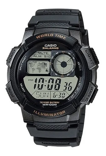 Reloj Casio Hombre Deportivo Ae 1000w Ae1000 Impacto Online
