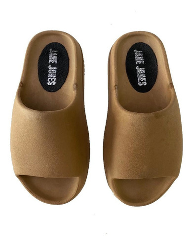 Sandalias Beach  Color Camel Antideslizantes Jane Jomes