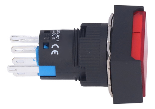 Pulsador Momentáneo Rectangular De 12 V Con Cierre Automátic
