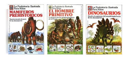Set De Libros Pdf La Prehistoria Ilustrada Para Niños