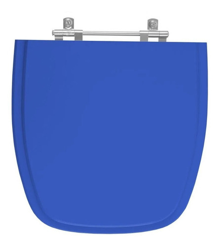 Tampa De Vaso Sanitário Laqueado Fit / Versato Celite Azul