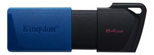 Pendrive Kingston Datatraveler Exodia M 64 Gb Usb Azul