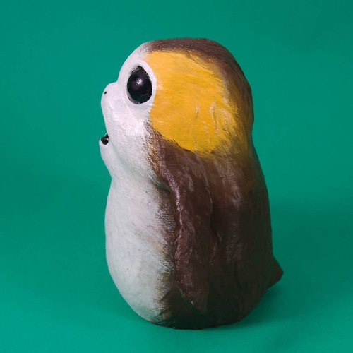 Boneco Porg Gritando 6cm - Starwars - Os Últimos Jedi