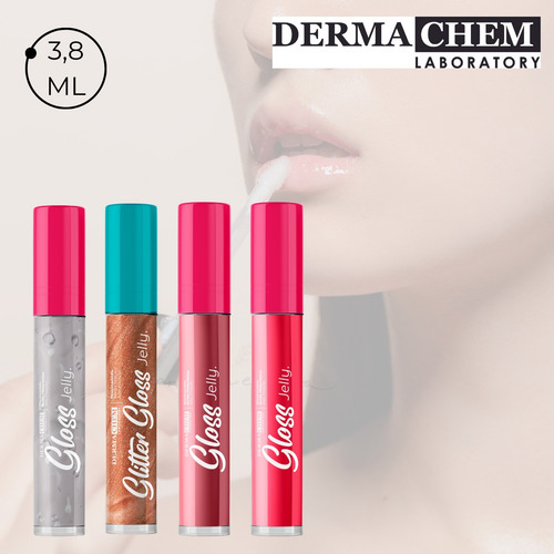 Gloss Jelly Transparente 3,8 Ml Splendore Derma Chem Acabamento Brilhante Cor Branco