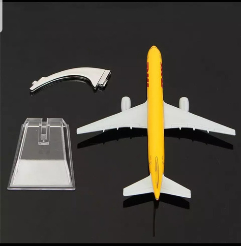 1:400 Avión A Escala De Metal Boeing 757-dhl Modelo 757 (Usado)