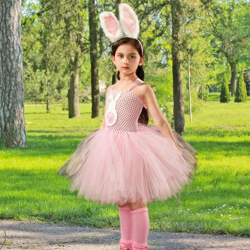 Disfraz De Conejita Para Niñas Vestido De Conejo Para Niñas