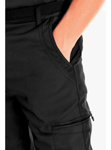 Pantalon Elt Táctico Impermeable Cargo Softshell Micropolar
