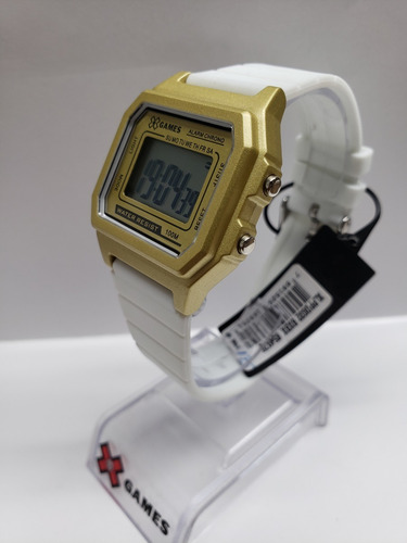 Relógio Digital Branco Xgames Original Quadrado Envio Rápido