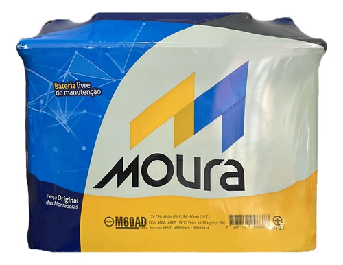 Bateria Moura M60ad