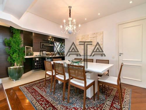 Imagem 8 de 28 de Apartamento À Venda No Panamby Com 285m² De Área Privativa, Living Com Varanda, 4 Suítes Com Armários, Living Amplo E Espaçoso, Home Theater, Depósito - Ap01350 - 70820244