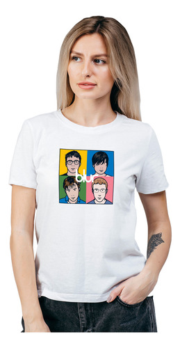 Polera Mujer Blur Best Art Warhol Rock Algodon Wiwi