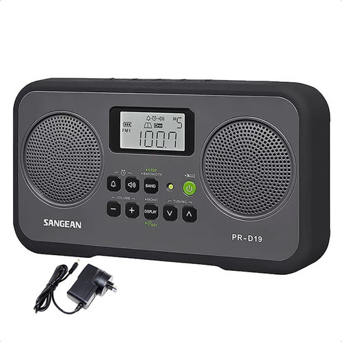 Radio Digital Portatil Sangean Pr-d19 Am Fm Stereo Alarma