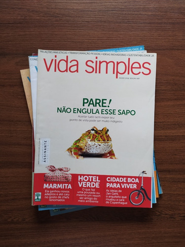 Revista Vida Simples (lote 5 Edições)