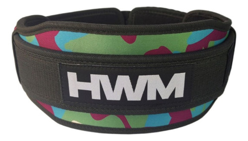 Cinturón De Levantamiento Camuflaje Hwm