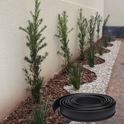 2 Borde Separador Para Jardín Grueso Ind. Delux 18mts Liner