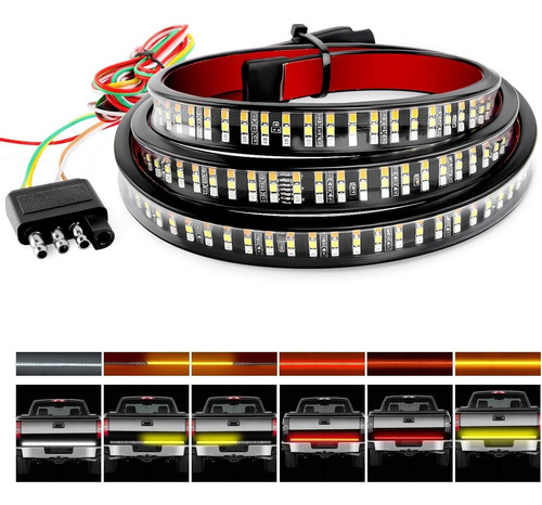 Barra De Luz Led Nilight Para Camioneta , 150cm, Triple Fila