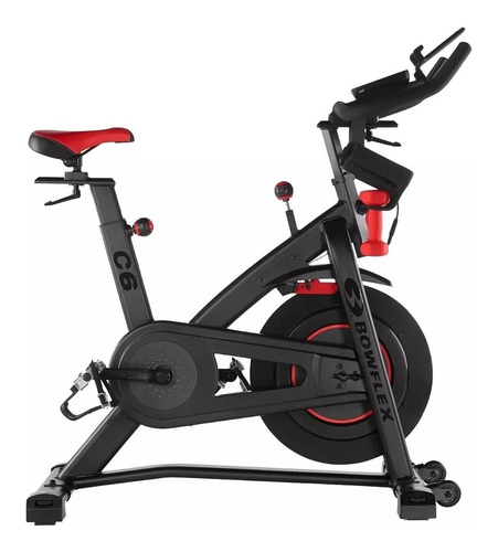 Bicicleta Fija Bowflex C6 Para Spinning Negra 100v/240v