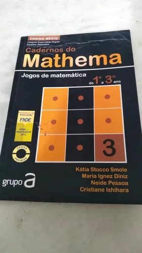 Livro Cadernos de Mathema: jogos de matemática de 1 a 5 ano