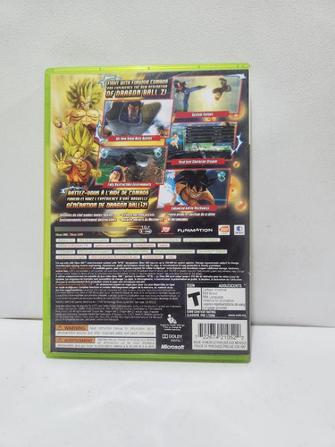 Dragon Ball Z Ultimate Tenkaichi Xbox 360 Original Medio Uso (Reacondicionado)