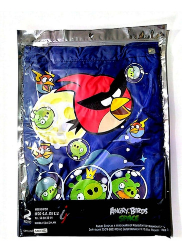 Morral Angry Birds 2009 - 2013 Retro! Producto Original! 