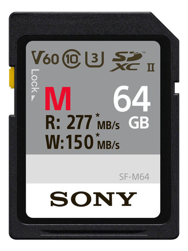 Cartão de memória Sony SF-M64  Series 64GB