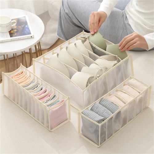 Organizador Divisores Ropa Interior Calcetin Plegable 3 En 1