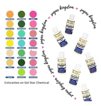 Comprar Colorantes Comestibles En Gel Star Chemical 30gr