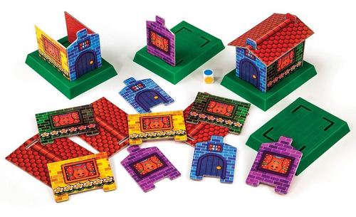 Juego Los Chanchitos Constructores Ruibal (+ 3 Años)